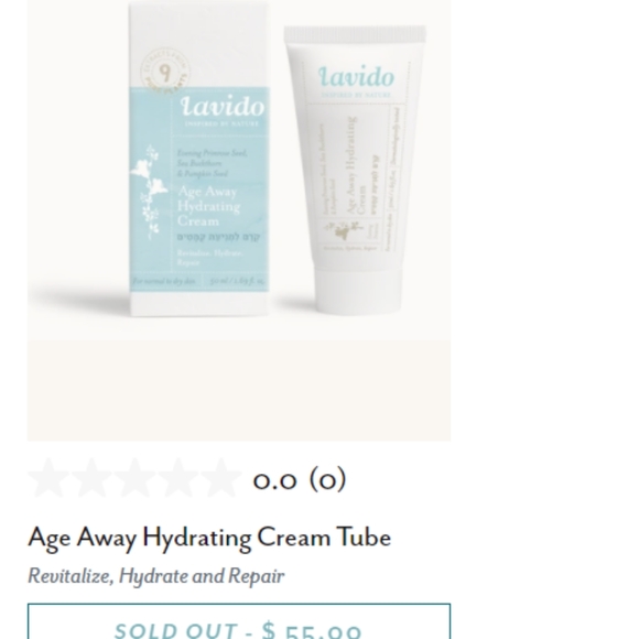 Lavido Age Away Hydrating Cream - Picture 2 of 3